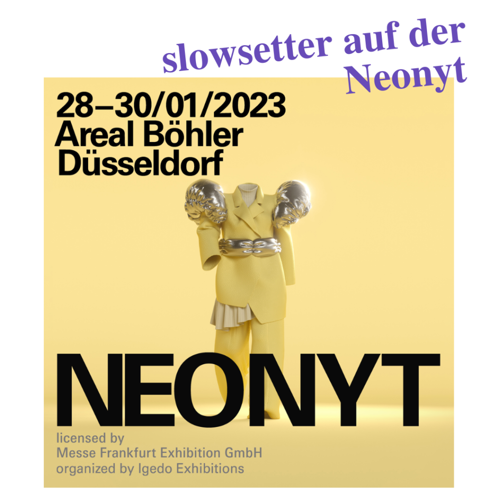 slowsetter speaker auf Neonyt